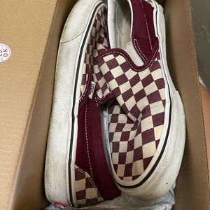 Checkered Vans